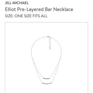 Jill Michael - Elliot Pre-Layered Bar Necklace